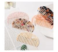 LIUCH Peines de acetato de moda para el cabello, antiestático, cepillo de masaje para peluquería, accesorios coloridos para peluquería y salón de belleza (03)