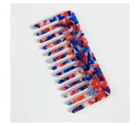 LIUCH Peines de pelo de masaje antiestático, peine de peluquería colorido de acetato de moda coreana, cepillo de pelo for mujeres y niñas, Herramienta de Peinado(3)