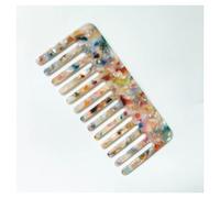 LIUCH Peines de pelo de masaje antiestático, peine de peluquería colorido de acetato de moda coreana, cepillo de pelo for mujeres y niñas, Herramienta de Peinado(4)