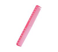 LIUCH Peines profesionales for el cabello, 7 colores, barbería, peluquería, cepillo for cortar cabello, herramienta de cuidado de estilismo for salón profesional de enredos antiestáticos(Rose Red)