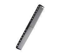 LIUCH Peines profesionales for el cabello, 7 colores, barbería, peluquería, cepillo for cortar cabello, herramienta de cuidado de estilismo for salón profesional de enredos antiestáticos(Black)