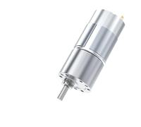LIUCH Reductor de CC con microengranajes JGB37-555, 12 V/24 V, Eje extendido, Alto par, bajo Nivel de Ruido, Velocidad Ajustable, Lineal, con Motor de escobillas(46RPM,24V Single Motor)