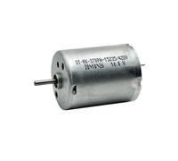 LIUCH RK-370PH-15235 Micro 370 Motor DC 6V 9V 12V 16V 9200RPM Mini 24mm Motor eléctrico con Cepillo de carbón Redondo