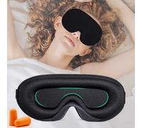 liuchanghe Antifaz para Dormir 3D, 100% Anti-Luz Máscara de Dormir Sin Presión Ocular, Ideal para Viajes, Siestas, Vuelos