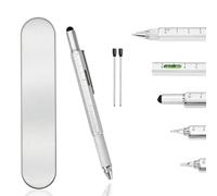 liuchanghe Regalos Originales para Hombre, Bolígrafo Multifuncion 6 en 1, Gadgets Tecnologicos Regalos Para Hombre