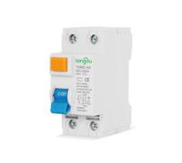 LIUCHUCHU Diferencial Rearmable Interruptor diferencial RCCB RCD 2P 4P 63A 10mA 30mA 6KA 230/400V electromecánico de Seguridad(25A,2Pole 100mA)