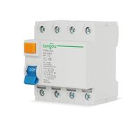 LIUCHUCHU Diferencial Rearmable Interruptor diferencial RCCB RCD 2P 4P 63A 10mA 30mA 6KA 230/400V electromecánico de Seguridad(40A,2Pole 300mA)