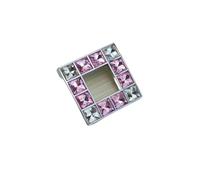 LIUCHUCHU Tiradores Armarios Perilla De Cristal Con Forma Diamante for Puerta Muebles, Cajón, Armario, Cocina, Tiradores(Color 6)