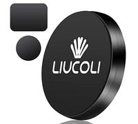 LIUCOLI Handyhalterung Auto Magnet, Kfz Magnet Handyhalter Magnethalterung fürs Auto mit Metallplatte Kompatibel mit iPhone/Pro Max Samsung Galaxy/Note Huawei, etc.