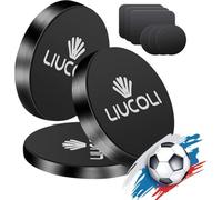 LIUCOLI Soporte Móvil Coche Imán, Conjunto de 3 - Porta Teléfono Compatible con iPhone Samsung Huawei