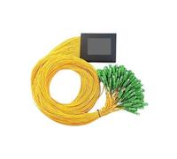LIUDONGX 1:128 módulo Divisor óptico 1x128 Caja PLC Pigtail Divisor de Fibra óptica SC/LC/FC PC/A FTTH 1x128(SC)