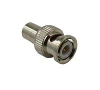 LIUDONGX 10 Piezas de Conector BNC Macho de monitoreo a Conector BNC Hembra RCA a Roseta RCA Hembra AV Adaptador Hembra Recto AV
