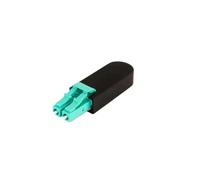 LIUDONGX 10 Uds Loopback de Fibra óptica OM3/OM4 Modo único SM-9/125 OM1 OM2 multimodo MM50/125 62,5/125 Opcional(LC OM3 Aqua)