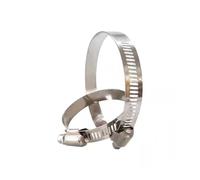 LIUDONGX 100 Uds Abrazadera Fija 51-100mm for Cable de Fibra óptica 9 "Banda de Acero Accesorio de tubería Abrazadera en T diámetro Exterior 201 Inoxidable(Outer Dia 70-89mm)