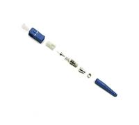 LIUDONGX 200 Uds SC Kits de Conectores de Fibra óptica SC/U 3,0mm 2,0mm Azul for Cable de conexión Parte FTTH Accesorios con virola de cerámica SM(2.0mm Preassembled)