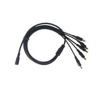 LIUDONGX 5 uds 12V10A línea de alimentación DC5.5 * 2,1 Cable de alimentación 1 a 2/3/4/5/8/10 línea de conexión de monitoreo de línea de alimentación(DC Power Cord 1to5)