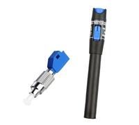LIUDONGX 5mw10mw20mw30mw50mw60mw VFL Pluma de luz Derecha Adaptador de FC-LC Fuente de luz Fuerte probador de Pluma Luminosa de Fibra óptica(5mw with Adapter)