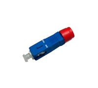 LIUDONGX Adaptador de FC-SC Macho Hembra, 2 uds., Conector de Fibra óptica FC a SC, acoplador SM MM ftth, convertidor de Interfaz de Fuente de luz, personalización(SC Male-FC Female)