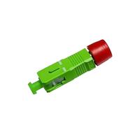 LIUDONGX Adaptador de FC-SC Macho Hembra, 2 uds., Conector de Fibra óptica FC a SC, acoplador SM MM ftth, convertidor de Interfaz de Fuente de luz, personalización(SC A M-FC UPC F)