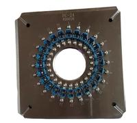LIUDONGX Amoladora de Fibra óptica de 24 núcleos SC PC Blue Jumper de 127 mm for producción con Accesorio de presión en Las Cuatro Esquinas