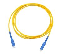 LIUDONGX Puente de Fibra óptica LC-ST, 10 Uds., 1-30m, Cable de conexión monomodo, 20M, 15M, 10M, Cable de extensión Simple FTTH(LC-ST 80m 1pcs)