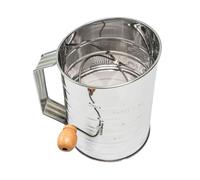 liuer Tamizador de Harina, Tamiz de Acero Inoxidable de Mano con Mango,Tamizador de Harina para Harina, Azúcar, Cacao en Polvo