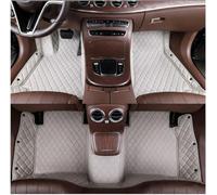 LIUFUMEI Alfombrillas de Coche para Chevrolet Malibu 2016-2018, Juego Completo 5 Capas en Cuero Impermeable Protector Todo Clima de Alta Resistencia,Lightgray