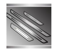 liuguoqiang Molduras Umbral Puerta Auto para VW T-Roc (A11 2017-2025 2026), Listones Protección Paso Entrada Metal Antirrayas Accesorios Decoración Acero Inoxidable,A