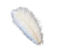 LIUHLFSR 10 piezas/lote de plumas naturales colores for manualidades, decoración bodas, fiestas, centros mesa reales para Espectáculos, Decoración, Fiestas(White,45-50cm)