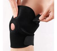 LIUHLFSR Rodillera elástica ajustable, rodillera for rótula, rodilleras con orificio, deportiva, herramienta de correa protectora seguridad, 1 ud Para Correr Entrenar