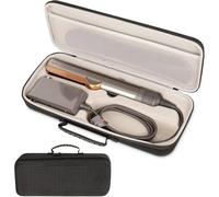 LIUIIVIRI Funda rígida de viaje compatible con alisador de pelo Dyson Airstrait HT01 y fuente de alimentación, impermeable y a prueba de golpes