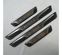 LIUIN 4 Piezas Acero Inoxidable Umbral Puerta Coche para Opel Mokka B I 2021-2024, Bienvenidos Pedal Umbral Accesorio Antide Slizante Antiarañazos Piezas De Automóvil
