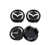 LIUIN 4 Piezas Rueda de Centro Tapacubos Coche para Mazda CX-30 1 (I) DM I 2019-2025, Tapas De Rueda De Centro Embellecedor para Llantas Tapas para Llantas,56mm-D