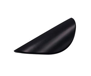 Liujiami 4 piezas Media luna Forma Gabinete Cajón Armario Puerta Latón Oro Muebles Tiradores Tiradores Moderno Cocina Curvo Puerta Manija Tirador Perillas Centro del agujero 96 mm