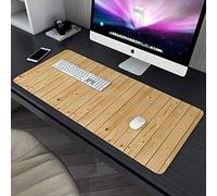 LIUJUAN Doble Cara Gaming Mouse Pad Alfombrilla De Ratón Almohadilla De Escritorio Almohadilla De Escritura Almohadilla De Escritorio Almohadilla De Escritura Antideslizante-Jengibre_400X900Mm_3Mm