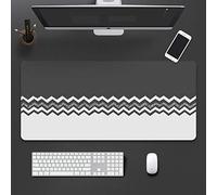 LIUJUAN Doble Cara Gaming Mouse Pad Alfombrilla De Ratón Simple Juego De Oficina De Gran Tamaño Teclado De Dibujos Animados Masculino Personalidad Creativa Escritorio-Mi_800X300Mm_3Mm