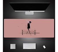 LIUJUAN Doble Cara Gaming Mouse Pad Trompeta Personalizada Alfombrilla De Ratón Creativo Simple E-Sports Office Home Laptop Laptop Pad Pad Teclado-C_900X400Mm_4 Mm