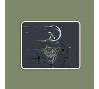 LIUJUAN Doble Cara Gaming Mouse Pad Trompeta Personalizada Alfombrilla De Ratón Creativo Simple E-Sports Office Home Laptop Laptop Pad Pad Teclado-5 5_800X300Mm_4 Mm