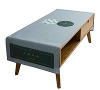 LIUJUAN Paño De Mesa Paño De Tabla Antimanchas Mantel De Mesa De Centro De Algodón Y Lino Tejido De Cubierta De Mesa De Café Desechable Impermeable Y Sin Aceite-K_170X60 Cm (Mantel)