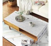 LIUJUAN Paño De Mesa Paño De Tabla Antimanchas Mesa De Centro Gris Tela Sala De Estar Tela Hogar Escritorio-Mesa De Centro Gris_Los 60 * 160Cm