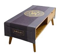 LIUJUAN Paño De Tabla Paño De Tabla Mesa Rectangular Mantel De Mesa De Centro De Algodón Y Lino Tejido De Cubierta De Mesa De Café Desechable Impermeable Y Sin Aceite-Metro_170X60 Cm (Mantel)