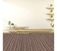 LIUJYUAN Alfombra de Césped Artificial 400 x 970 cm Barata Aislante y Protectora Moqueta Hogar Oficina en Muchos Colores y Tamaños para Apartamento, Oficina, Marrón