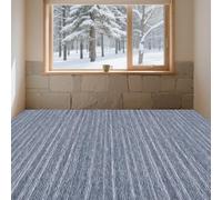 LIUJYUAN Moqueta de Fieltro Punzonado 300 x 450 cm Antideslizantes y Resistentes Alfombra para Eventos a Medida en Muchos Colores y Tamaños para Apartamento, Oficina, Gris Oscuro