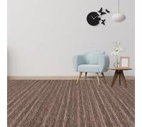 LIUJYUAN Moqueta de Fieltro Punzonado 300 x 940 cm Barata Aislante y Protectora Moqueta Ferial de Ancho en Muchos Colores y Tamaños para Terraza, Balcón y Tiempo Libre, Marrón