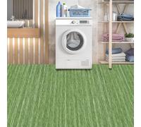 LIUJYUAN Moqueta de Fieltro Punzonado 400 x 950 cm Antideslizantes y Resistentes Alfombra para Eventos a Medida en Muchos Colores y Tamaños Moqueta Suelo Casa Garaje O Jardín, Verde