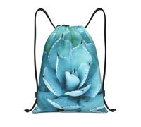 Liulannq Bolsa portátil con cordón para plantas suculentas, bolsa impermeable con cordón, mochila deportiva, bolsa de viaje, artículos deportivos unisex., Negro, M
