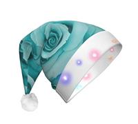 Liulannq Hermosos sombreros de rosa turquesa que pueden ser usados por hombres, mujeres y niños, y también son regalos de vacaciones. También se pueden utilizar para decorar casas y aumentar el