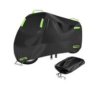 LIULAOGEN Funda para Moto Impermeable para Kawasaki Ninja ZX6R 2009-2024, Cubierta de la Motocicleta 300D Oxford Cubierta de Motocicleta Protectora Exterior Interior,B Green