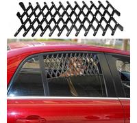 LIULAOGEN Rejilla de Ventilación Y Protección de Ventana de Coche para Mascotas para FIAT viaggio 2012-2018, Rejilla de Ventilación Plegable para Ventanas de Coche