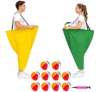 LIULINY 15 PCS Granny Pants Yard Game Divertido Juego Jardín